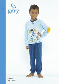 BOY'S PAJAMA M/L L30027 Tellini S.r.l. Wholesale Clothing